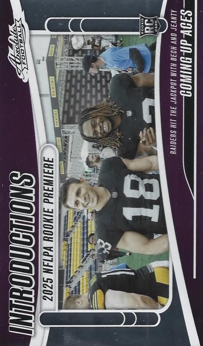 2025 Panini Absolute Football Ashton Jeanty #10 PSA 9