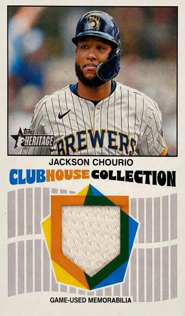 2026 Topps Heritage Baseball Jackson Chourio #CCR-JCH