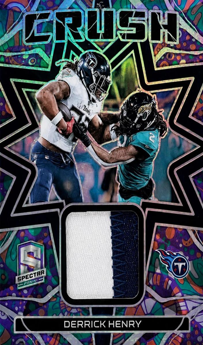 2023 Panini Spectra Football Psychedelic Derrick Henry #CRU-DHE