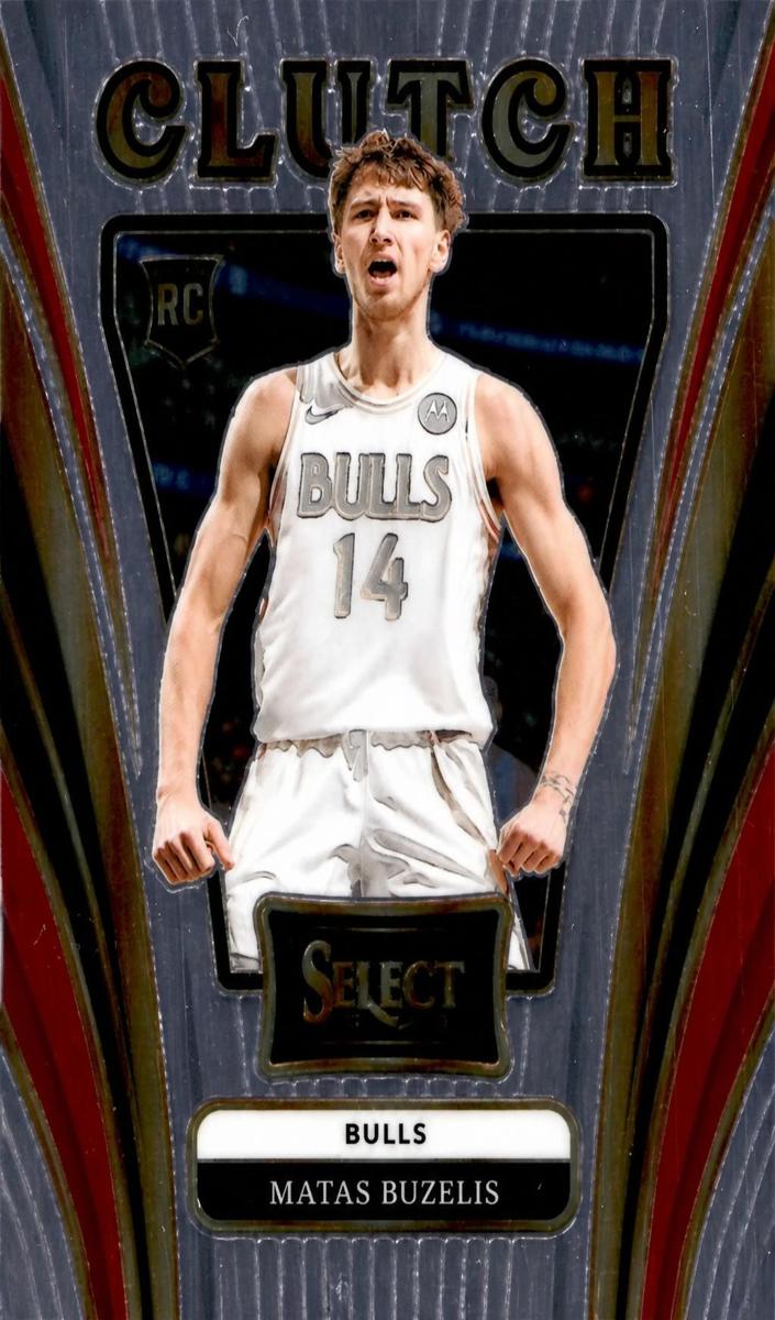 2024 Panini Select Basketball Matas Buzelis #12 PSA 8