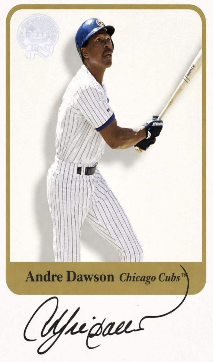 2001 Fleer Greats of the Game Baseball Andre Dawson #NNO