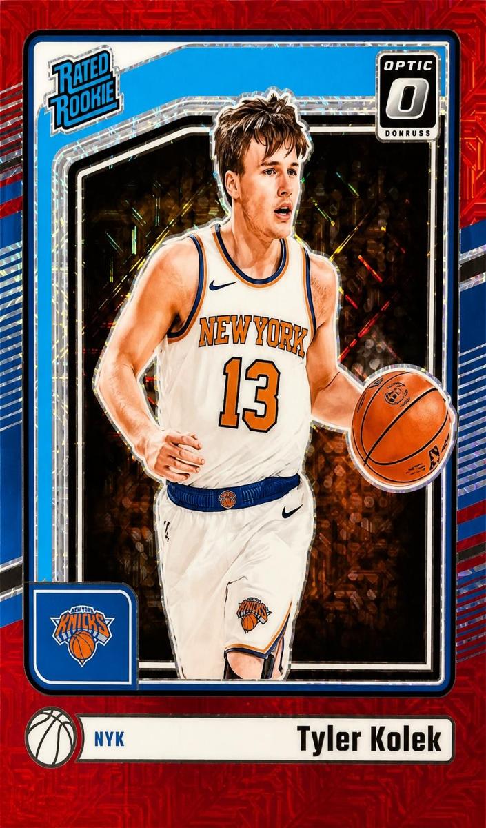 2024 Donruss Optic Basketball Choice Red Tyler Kolek #257