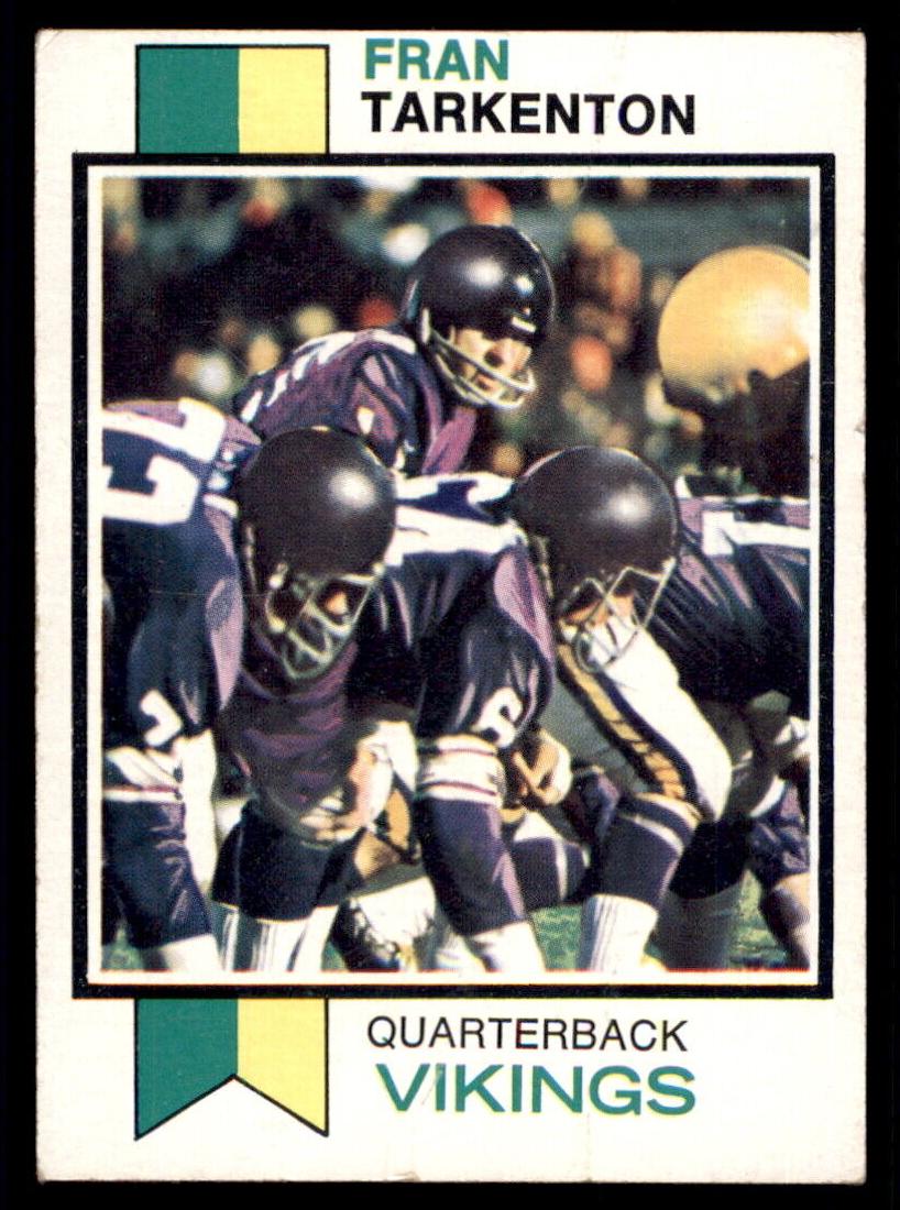 1973 Topps Football Fran Tarkenton #60 PSA 9