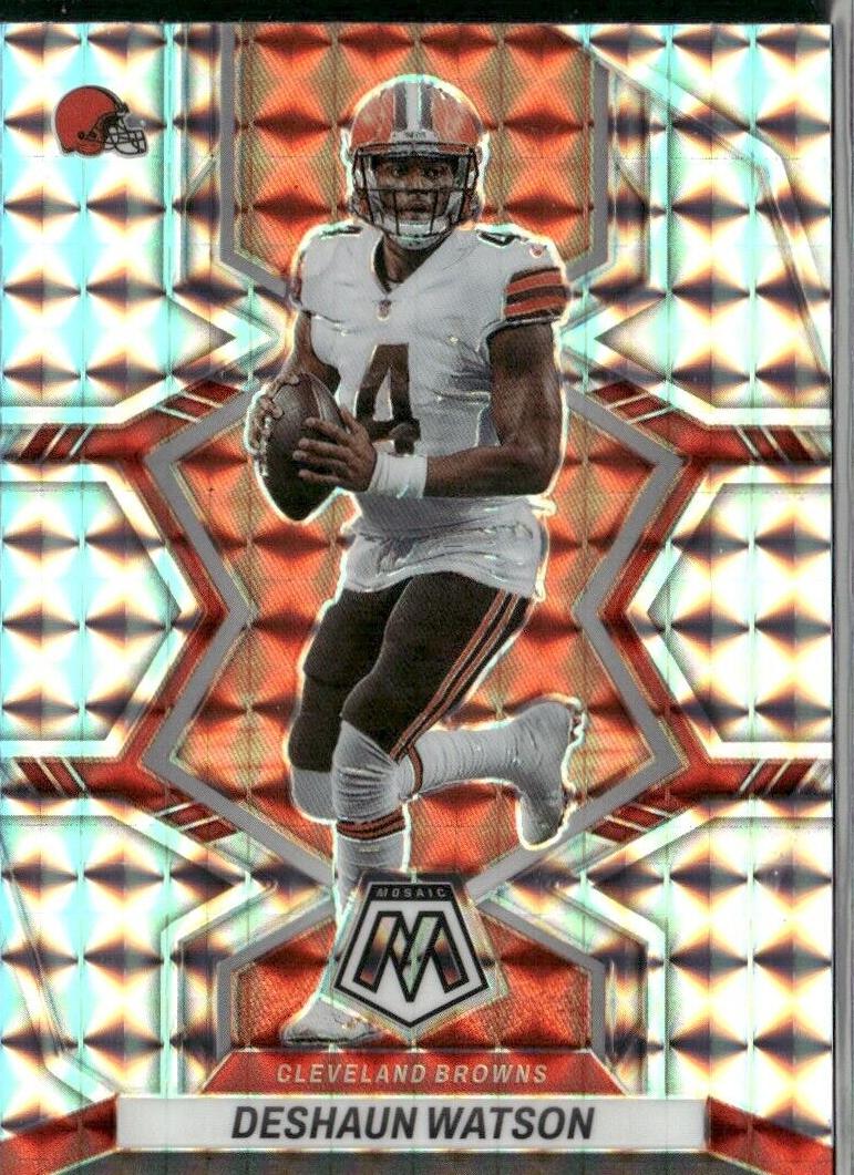 2022 Panini Mosaic Football Silver Deshaun Watson #46