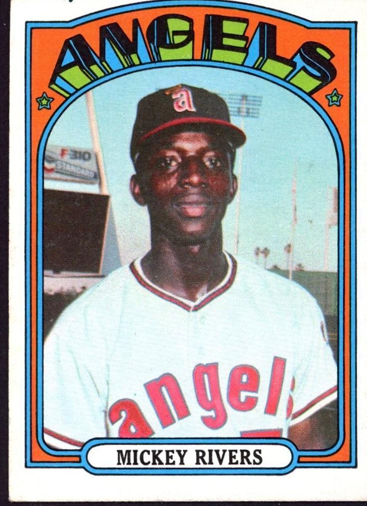 1972 Topps Baseball Mickey Rivers #272