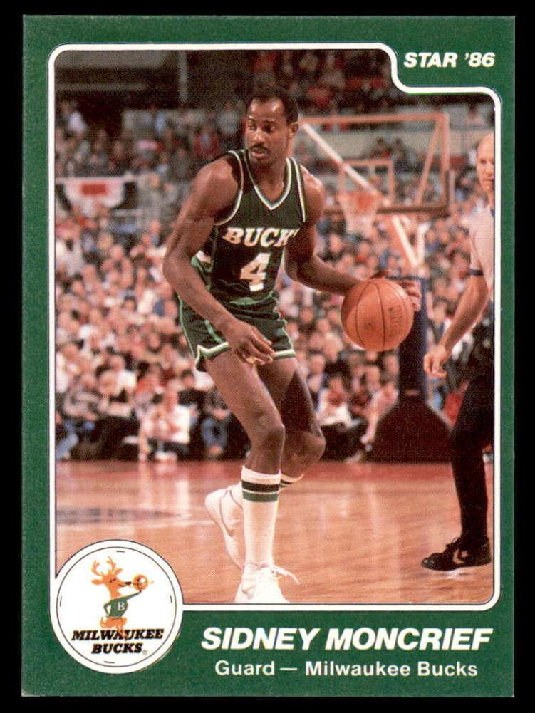 1985 Star Basketball Sidney Moncrief #128