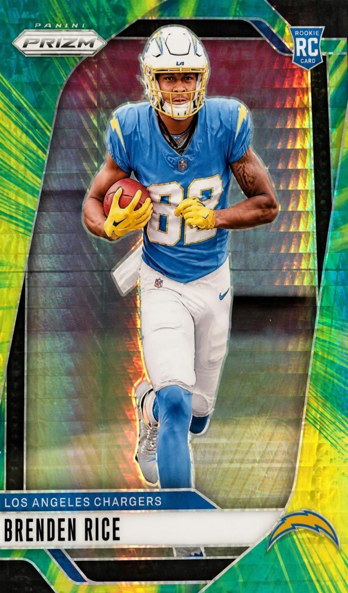 2024 Panini Prizm Football Hyper Brenden Rice #313