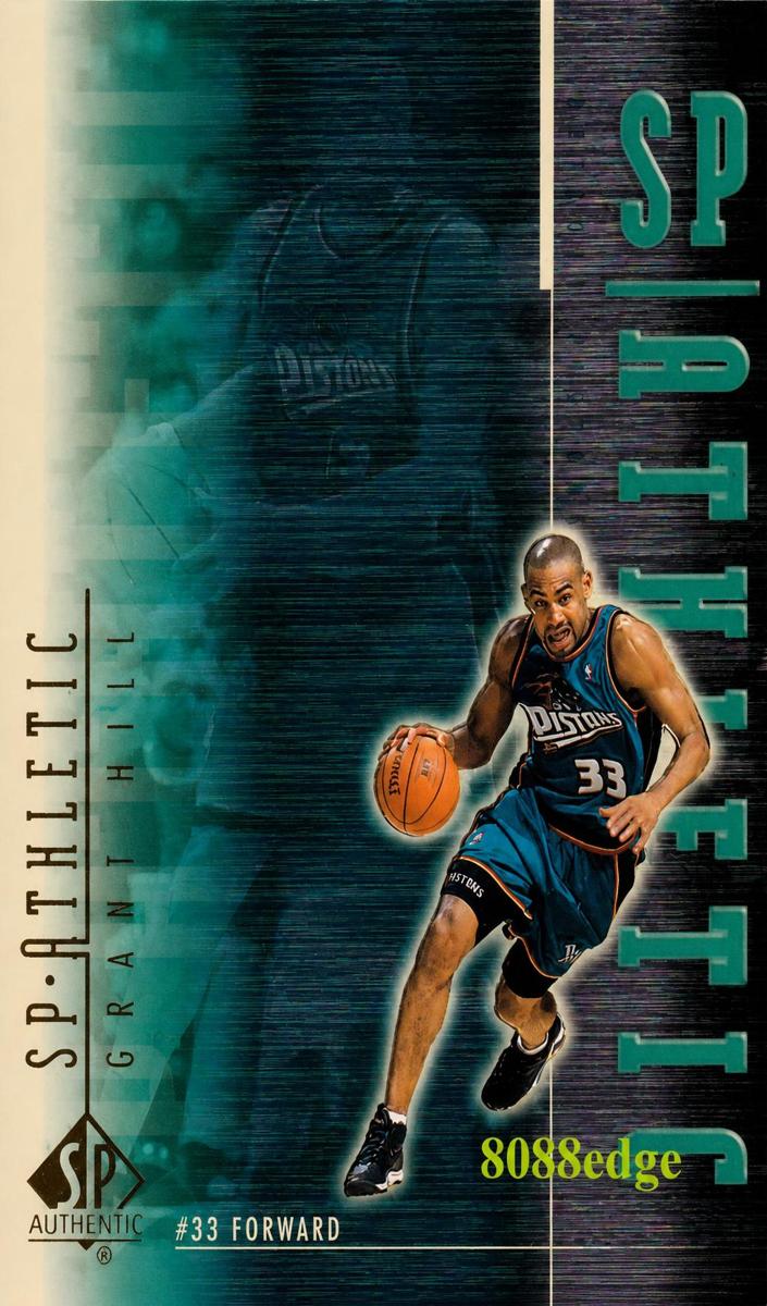 1999 SP Authentic Basketball Grant Hill #A1