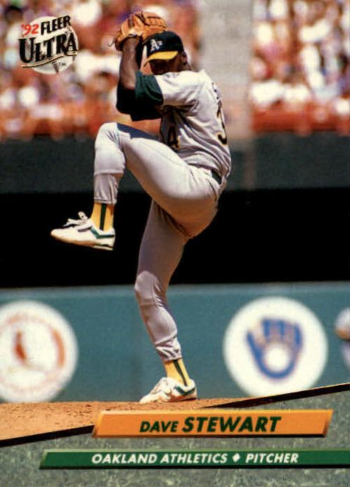 1992 Fleer Ultra Baseball Dave Stewart #117