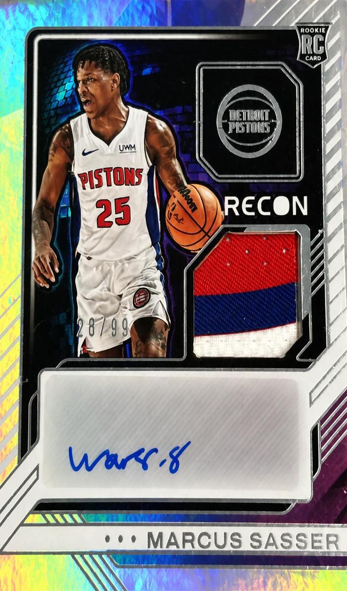 2023 Panini Recon Basketball Marcus Sasser #RJA-SAS