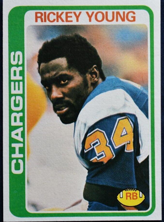 1978 Topps Football Rickey Young #254
