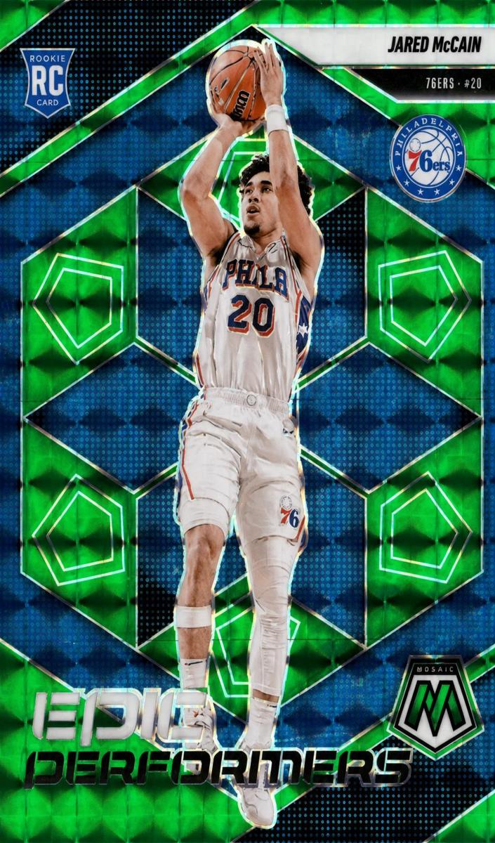 2024 Panini Mosaic Basketball Green Jared McCain #13