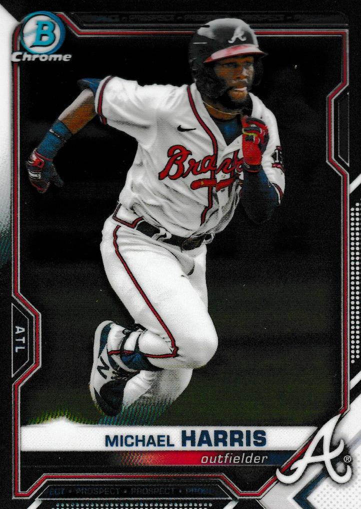 2021 Bowman Draft Chrome Baseball Michael Harris #BDC-86
