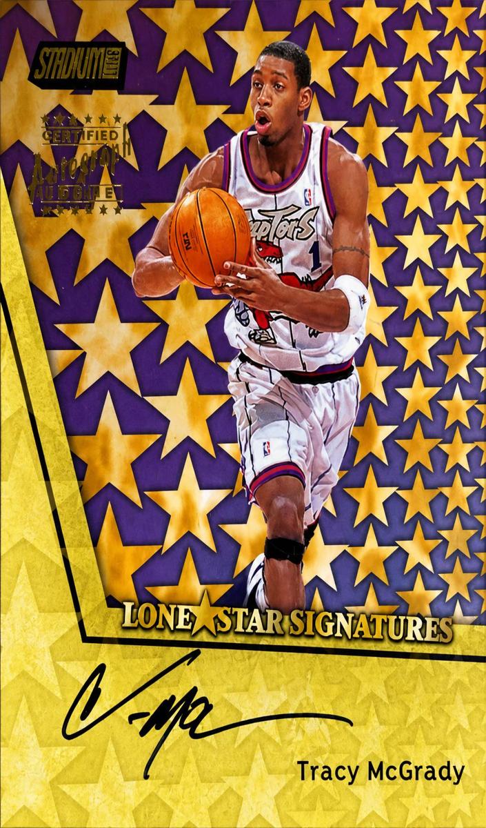 1999 Topps Stadium Club Basketball Tracy McGrady #LS10
