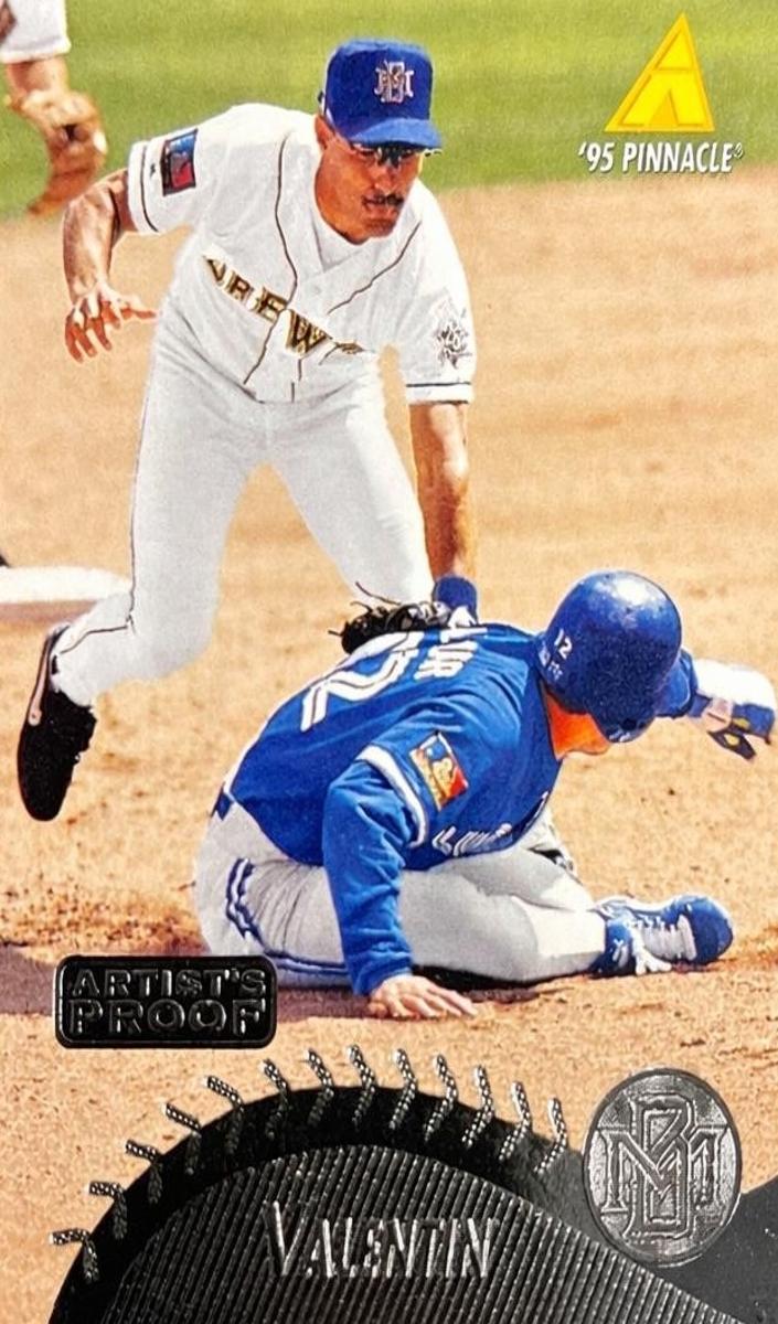 1995 Pinnacle Baseball Artist's Proof Jose Valentin #127