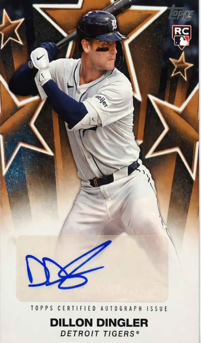 2025 Topps Baseball Gold Dillon Dingler #BSA-DDI