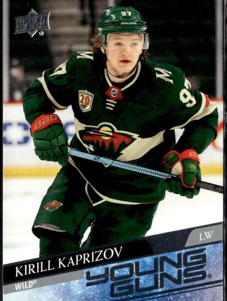 2020 Upper Deck Hockey Kirill Kaprizov #451 PSA 9