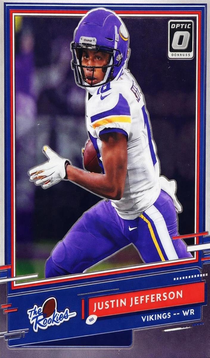 2020 Donruss Optic Football Justin Jefferson #TR-JUJ PSA 10