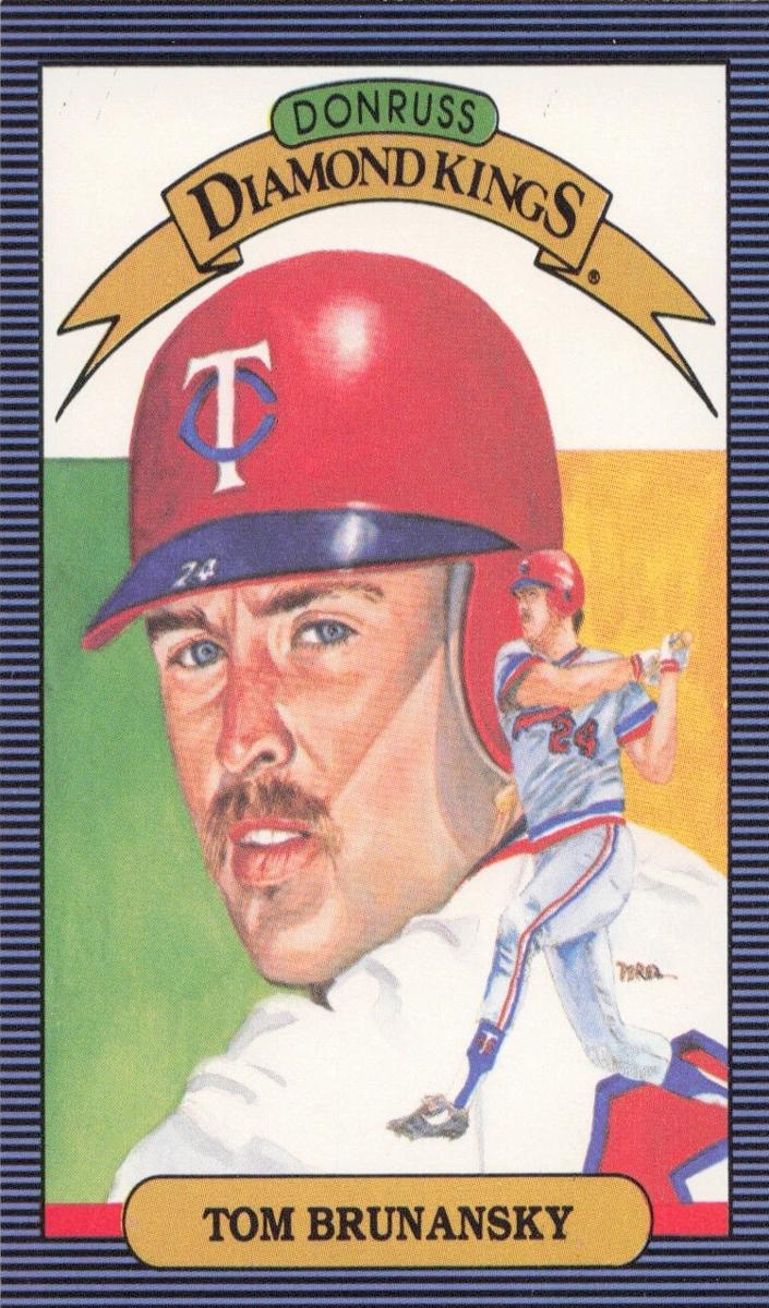 1986 Donruss Baseball Tom Brunansky #24 PSA 10
