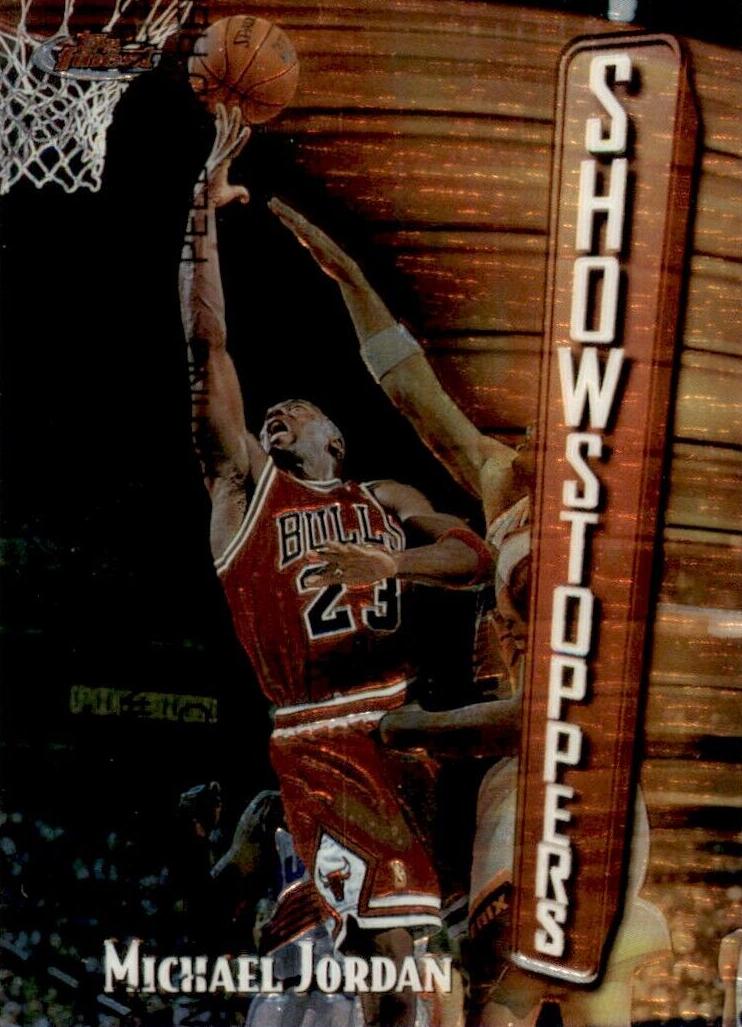 1997 Topps Finest Basketball Michael Jordan #271 RAW Ungraded