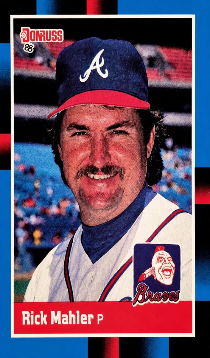 1988 Donruss Baseball Rick Mahler #389