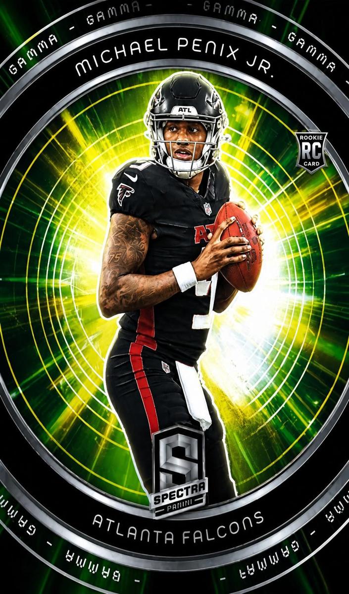 2024 Panini Spectra Football Michael Penix Jr. #G-MPJ PSA 9