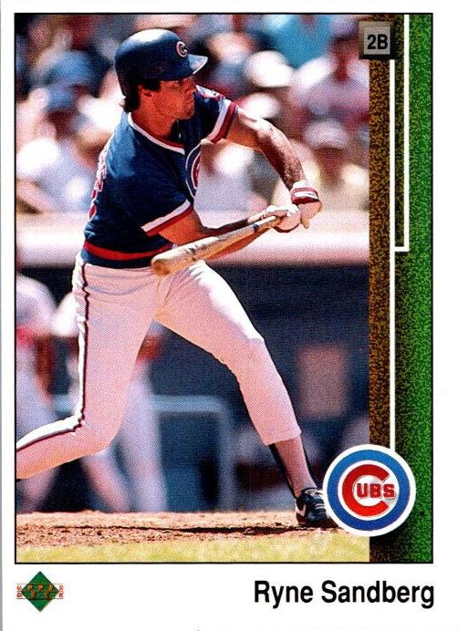 1989 Upper Deck Baseball Ryne Sandberg #120