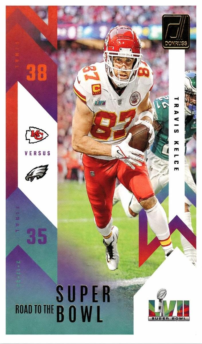 2023 Panini Donruss Football Travis Kelce #RTSB-TKE