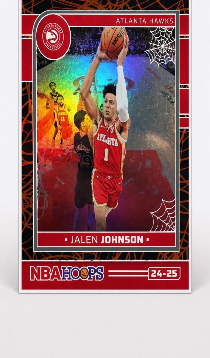 2024 Panini Haunted Hoops Basketball Holo Webs Jalen Johnson #228