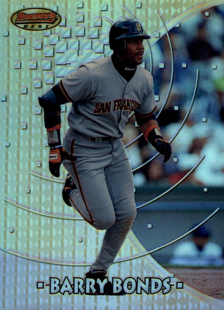 1997 Bowman's Best Baseball Refractor Barry Bonds #BBP3