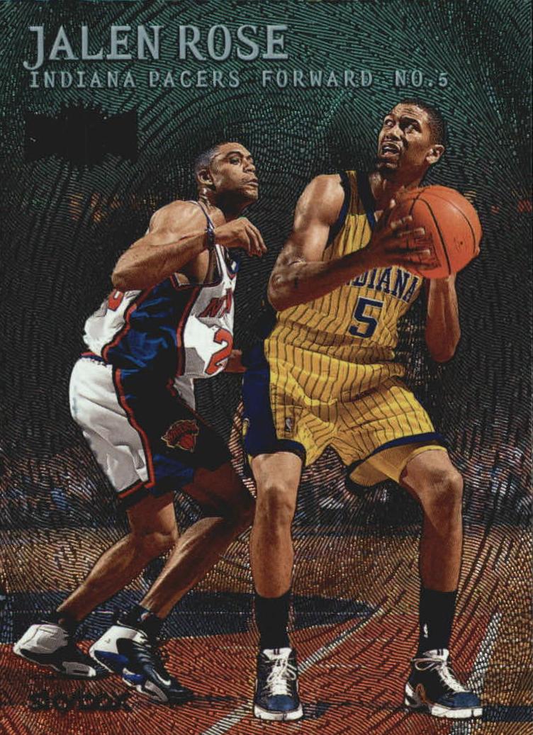 1999 Metal Basketball Emerald Jalen Rose #137