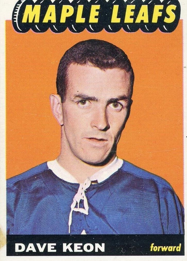 1965 Topps Hockey Dave Keon #17