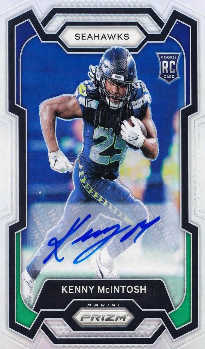 2023 Panini Prizm Football Silver Kenny McIntosh #391