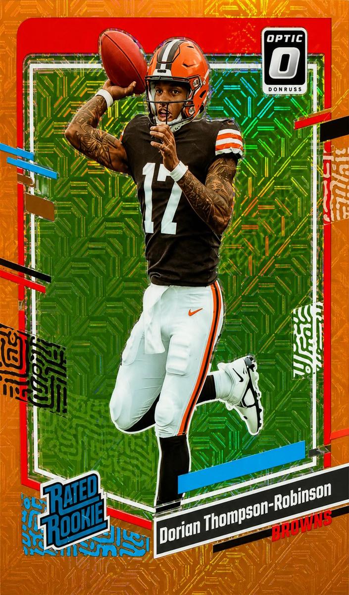 2023 Donruss Optic Football Bronze Mojo Dorian Thompson-Robinson #225