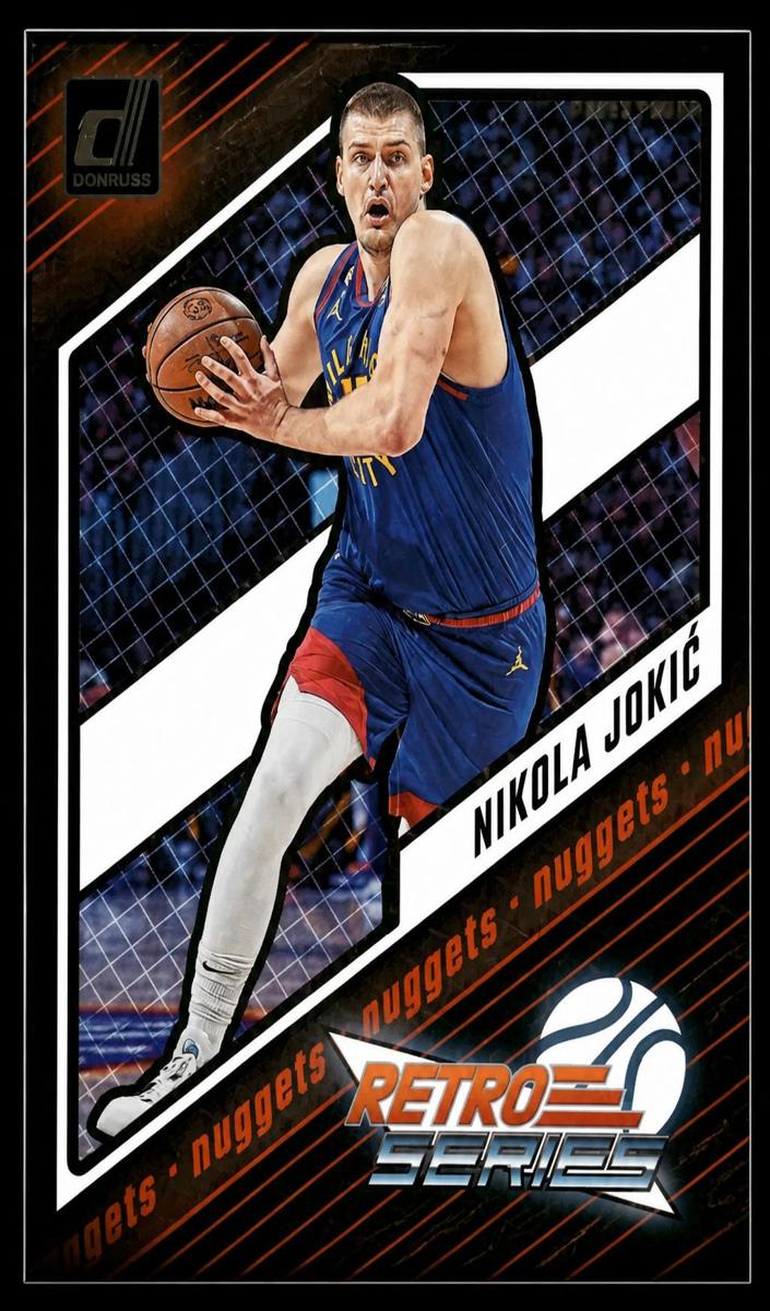 2023 Panini Donruss Basketball Press Proof Gold Nikola Jokic #17