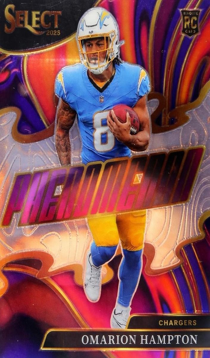 2025 Panini Select Football Omarion Hampton #15