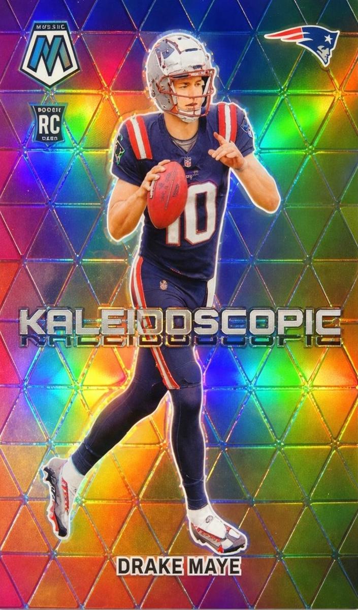 2024 Panini Mosaic Football Drake Maye #20 PSA 9