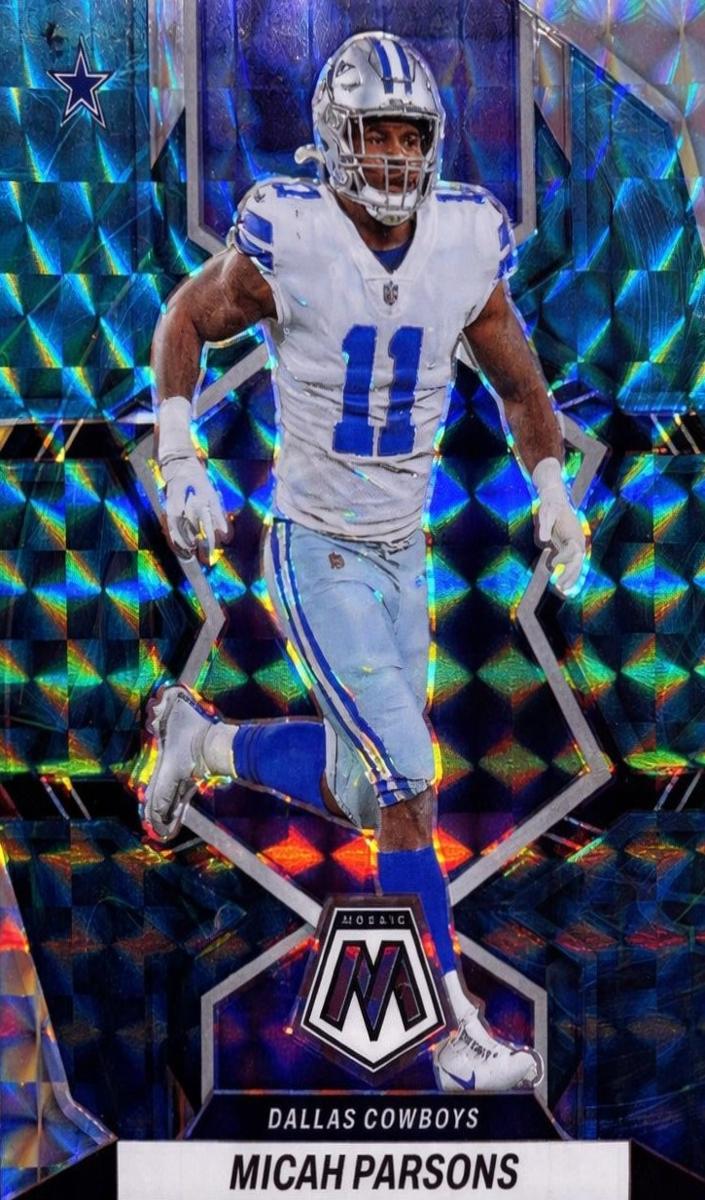 2022 Panini Mosaic Football Genesis Micah Parsons #55