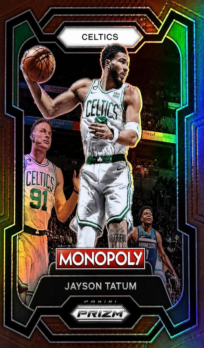 2023 Panini Prizm Monopoly Basketball Brown Jayson Tatum #7 PSA 9