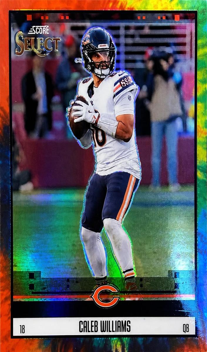 2025 Panini Select Football Tie-Dye Caleb Williams #24
