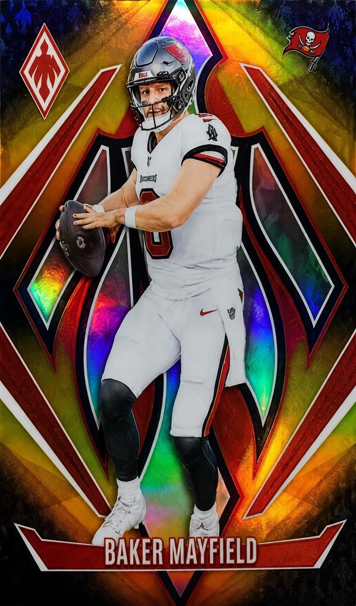 2024 Panini Phoenix Football Gold Baker Mayfield #11