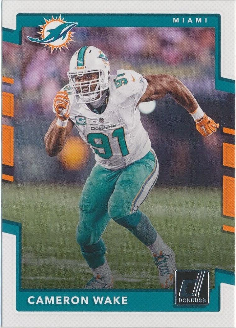2017 Panini Donruss Football Cameron Wake #85