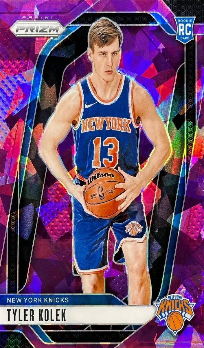 2024 Panini Prizm Basketball Purple Ice Tyler Kolek #225