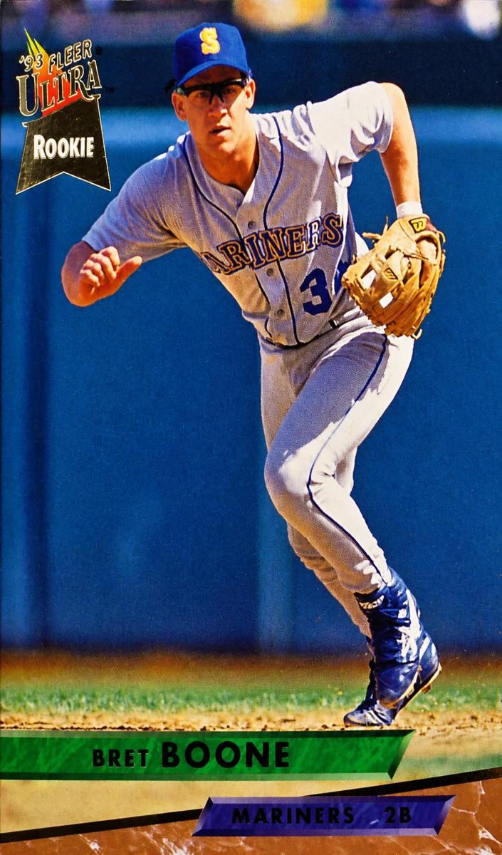 1993 Fleer Ultra Baseball Bret Boone #266 PSA 9