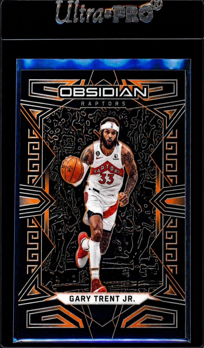 2022 Panini Obsidian Basketball Electric Etch Orange Gary Trent Jr. #32