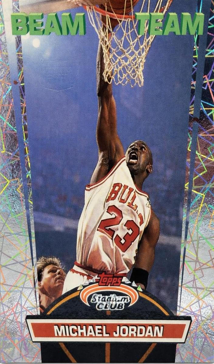 1992 Topps Stadium Club Basketball Members Only Michael Jordan #1