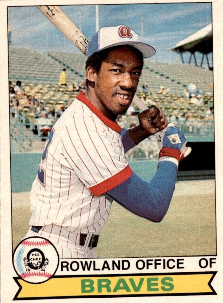 1979 O-Pee-Chee Baseball Rowland Office #62 PSA 8