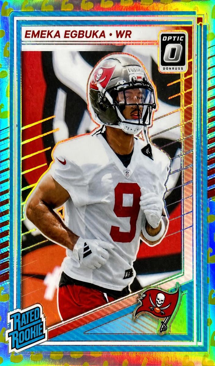 2025 Donruss Optic Football Flex Emeka Egbuka #265
