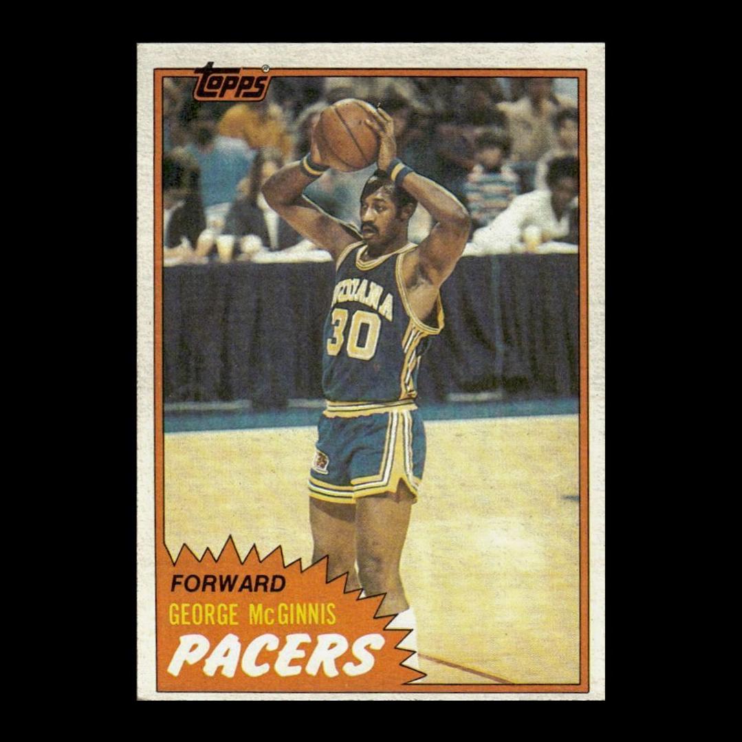 1981 Topps Basketball Mid-West George McGinnis #92 PSA 9