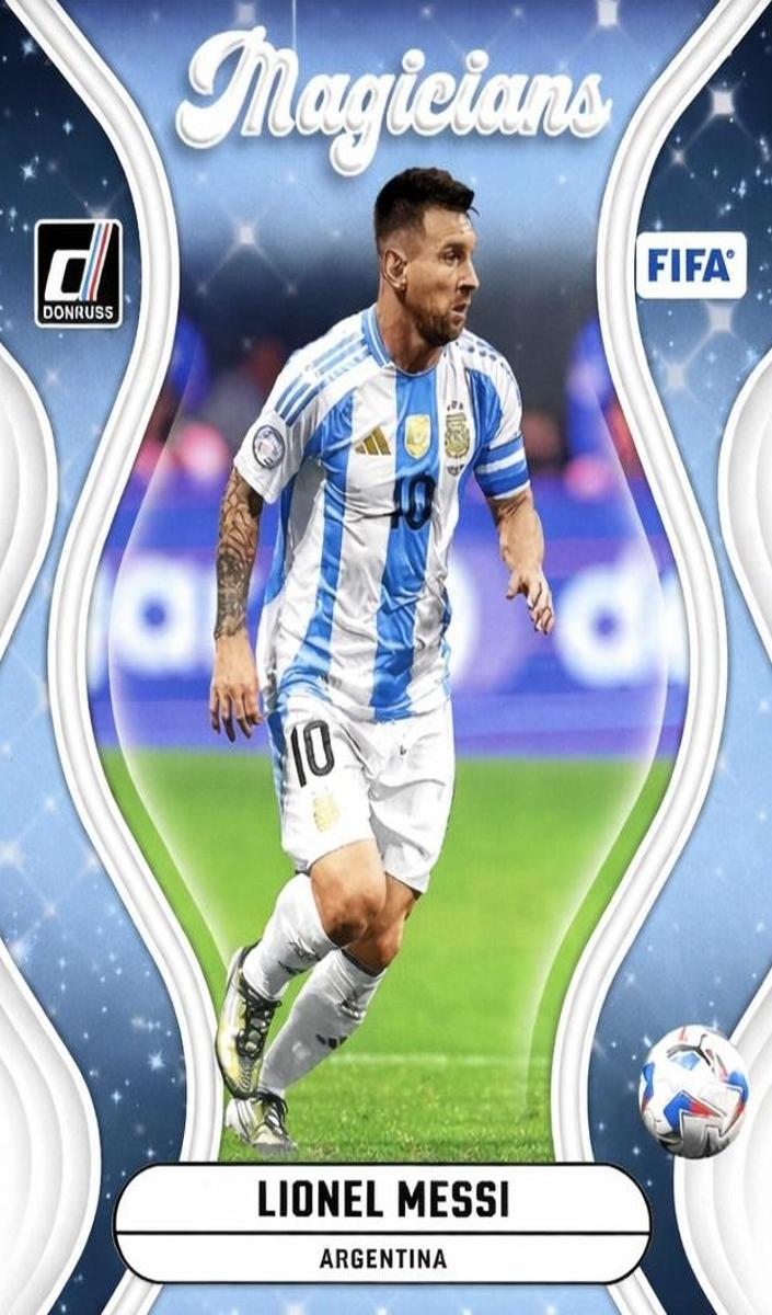 2024 Panini Donruss Soccer Lionel Messi #10 RAW Ungraded